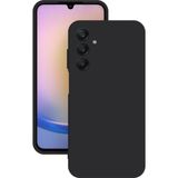 Eonaks Samsung Galaxy A25 Kılıf Kamera Korumalı Silikon Rubber - Siyah