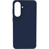 Eonaks Samsung Galaxy A57 Kılıf Kamera Korumalı Silikon Rubber Arka Kapak - Lacivert