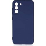 Eonaks Samsung Galaxy S21 Fe Kılıf Kamera Korumalı Silikon Rubber Arka Kapak - Lacivert