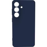 Eonaks Samsung Galaxy S26 Kılıf Kamera Korumalı Silikon Rubber Arka Kapak - Lacivert