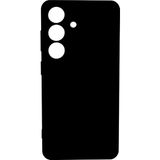 Eonaks Samsung Galaxy S26 Kılıf Kamera Korumalı Silikon Rubber Arka Kapak - Siyah