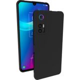 Eonaks TCL 30 Kamera Korumalı Silikon Rubber Arka Kapak Siyah Kılıf