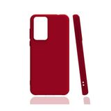 Eonaks Xiaomi Poco X3 GT Kamera Korumalı Silikon Rubber Arka Kapak Kırmızı Kılıf