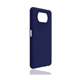 Eonaks Xiaomi Poco X3 Pro Kılıf Kamera Korumalı Silikon Rubber Arka Kapak - Lacivert