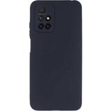 Eonaks Xiaomi Redmi 10 2022 Kamera Korumalı Silikon Rubber Arka Kapak Siyah Kılıf