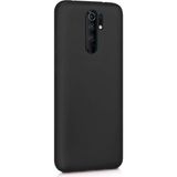 Eonaks Xiaomi Redmi 9 Kamera Korumalı Silikon Rubber Arka Kapak Siyah Kılıf