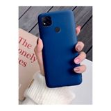 Eonaks Xiaomi Redmi 9c Kılıf Kamera Korumalı Silikon Rubber Arka Kapak - Lacivert