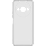 Eonaks Xiaomi Redmi A3 2024 Kılıf Kamera Korumalı Silikon Rubber Arka Kapak - Şeffaf - Redmi A3 4G 2024
