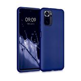 Eonaks Xiaomi Redmi Note 10S Kılıf Kamera Korumalı Silikon Rubber Arka Kapak - Lacivert