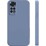 Eonaks Xiaomi Redmi Note 11 Kılıf Kamera Korumalı Silikon Rubber Arka Kapak - Lila