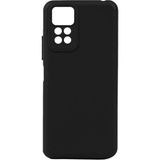 Eonaks Xiaomi Redmi Note 11 Pro Kılıf Kamera Korumalı Silikon Rubber Arka Kapak - Siyah