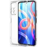 Eonaks Xiaomi Redmi Note 11S Kılıf Kamera Korumalı Silikon Rubber Arka Kapak - Şeffaf