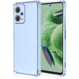 Eonaks Xiaomi Redmi Note 12 Pro 5g Kılıf Kamera Korumalı Silikon Rubber Arka Kapak - Şeffaf