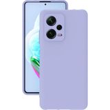 Eonaks Xiaomi Redmi Note 12 Pro Plus 5g Kılıf Kamera Korumalı Silikon Rubber Arka Kapak - Lila