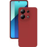 Eonaks Xiaomi Redmi Note 13 4g Kılıf Kamera Korumalı Silikon Rubber Arka Kapak - Kırmızı