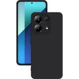 Eonaks Xiaomi Redmi Note 13 4g Kılıf Kamera Korumalı Silikon Rubber Arka Kapak - Siyah