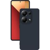 Eonaks Xiaomi Redmi Note 13 Pro 4g Kılıf Kamera Korumalı Silikon Rubber Arka Kapak - Lacivert