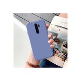 Eonaks Xiaomi Redmi Note 8 Pro Kamera Korumalı Silikon Rubber Arka Kapak Lila Kılıf