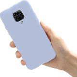 Eonaks Xiaomi Redmi Note 9 Pro Max Kamera Korumalı Silikon Rubber Arka Kapak Lila Kılıf