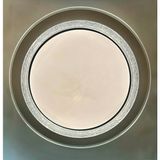 EOS Aydınlatma Lüks Kristal Görünüm LED Panel Avize - 50CM Çap - 3 Işık Modu (Beyaz/sarı/günışığı) Modern Aydınlatma - Sarı - Gün Işığı - Beyaz