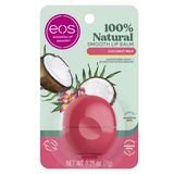EOS Görünür Yumuşak Dudak Balsamı Küre, Hindistan Cevizi Sütü, 0.25 Ons | Sürdürülebilir Kaynaklı %100 Doğal Shea Yağı ile Yapılmıştır, Kuru, Çatlamış Dudaklar için 24 Saat Nemlendirmeli Besleyici
