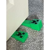 Eosanthe Kapı Stoperi Minecraft Temalı Creeper – 2'li Yeşil Kapı Takozu, Oyuncu ve Çocuk Odası Dekorasyonu