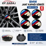 EP Garaj Otomotiv Bmw M Logo Jant Kapağı Göbeği 5.1 cm – 4’lü Set