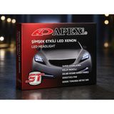 EP Garaj Otomotiv H3 Soketli LED Xenon Far Ampulü 12V 36W 6000LM Beyaz Işık