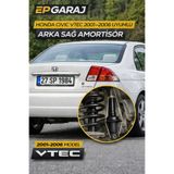 EP GARAJ OTOMOTİV HONDA CİVİC VTEC 2001-2006 MODEL UYUMLU ARKA SAĞ AMORTİSÖR