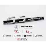 EP Garaj Otomotiv Mercedes S65 Amg Bagaj Yazısı (Arka Amblem) – Metal Krom Tasarım