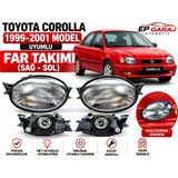 EP Garaj Otomotiv Toyota Corolla 1999-2001 Uyumlu Far Takımı Sağ + Sol