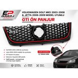 EP Garaj Otomotiv Wolkswagen Golf Mk5 2003-2008 & Jetta 2006-2009 Model Uyumlu Gtı Ön Panjur ( Hafif