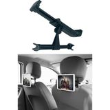 Epazzar 2 Adet Araba Oto Koltuk Arkası Telefon Tablet Tutucu Ayarlanabilir 360 Derece Dönebilen Pratik Stand - Siyah