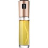 Epazzar 2 Adet Cam Yağdanlık Sprey 100 ml Pompalı Yağlık Sirkelik Rose Renk Cam Şişe Zeytinyağı Sirke Rose - Şeffaf