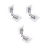 ePhase 3 Set Küçük Boy Deprem Güvenliği Kendinden Yapışkanlı 55X55MM Mobilya Eşya Dolap Sabitleme Aparatı