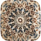 Ephesus Kare Kase 10CM - Çok Renkli - RENKSİZ