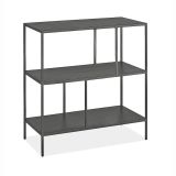 Ephesus Metal Siyah 80X85 Kitaplık
