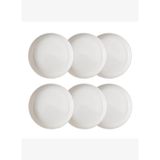 EPHESUS WHITE ÇUKUR TABAK SETİ 22CM - 6LI