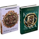 Ephesus Yayınları - Kasırgaya Kanan Saka 3 Ciltli ve Medusanın Ölü Kumları 3 Ciltli - Maral Atmaca