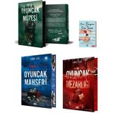 Ephesus Yayınları Oyuncak Mahşeri, Oyuncak Müzesi, Oyuncak Mezarlığı Yan Boyamalı 3 Kitap Ciltli Emre Gül Seti
