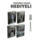 Ephesus Yayınları Saka ve Sanrı 1, 2, 3, 4 Maral Atmaca 4 Kitap Ciltli Set fosforlu kalem hediyeli