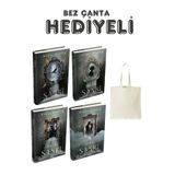 Ephesus Yayınları Saka ve Sanrı 1, 2, 3,4- Maral Atmaca 4 Kitap Ciltli Set bez çanta hediyeli