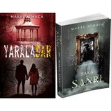 Ephesus Yayınları Yaralasar 4 Karton Kapak ve Saka ve Sanrı 3 Karton Kapak (Maral Atmaca) 2'li Set