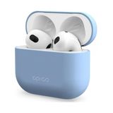 Epico AirPods 3. Nesil Açık Mavi Silikon Kılıf
