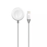 Epico Apple Watch USB-C 1.2 mt Gümüş Şarj Kablosu