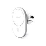 Epico Ellipse Gümüş MagSafe Uyumlu Kablosuz Araç Şarjı