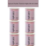 Epicure Kuaförlerin Tercihi Hassas Ciltler İçin 240 ml Pudralı Ağda 6 Adet