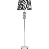 Epifanio Laser 5707 Krom Kaplama Metal Lambader - Zebra Desenli