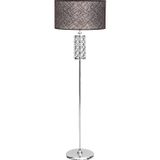 Epifanio Laser 5708 Krom Kaplama Metal Lambader - Kahve Kırçıl
