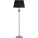 Epifanio LMD-VNR01 Gold Şeritli Organize Siyah Eskitme Mat Gold Metal Lambader